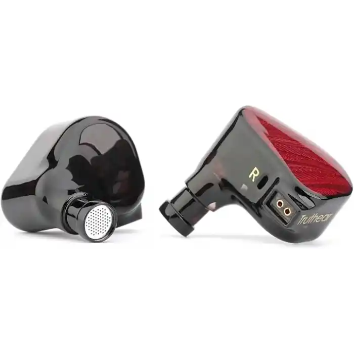 TRUTHEAR Zero Kırmızı Dual Dynamic Drivers In-Ear Headphone | Sahne, Stüdyo veya Odyofil için Çift Sürücülü Kulak içi/In-Ear Kablolu Monitör Kulaklık