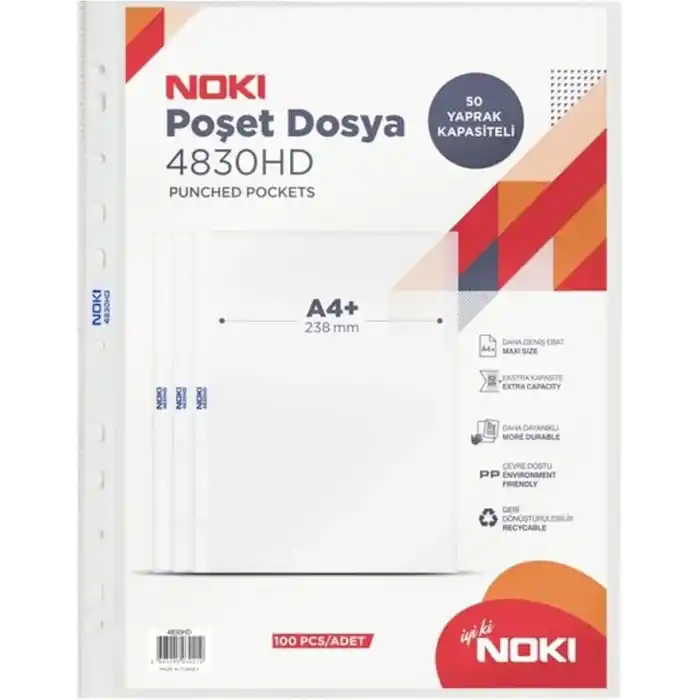 Noki 4830HD Poşet Dosya