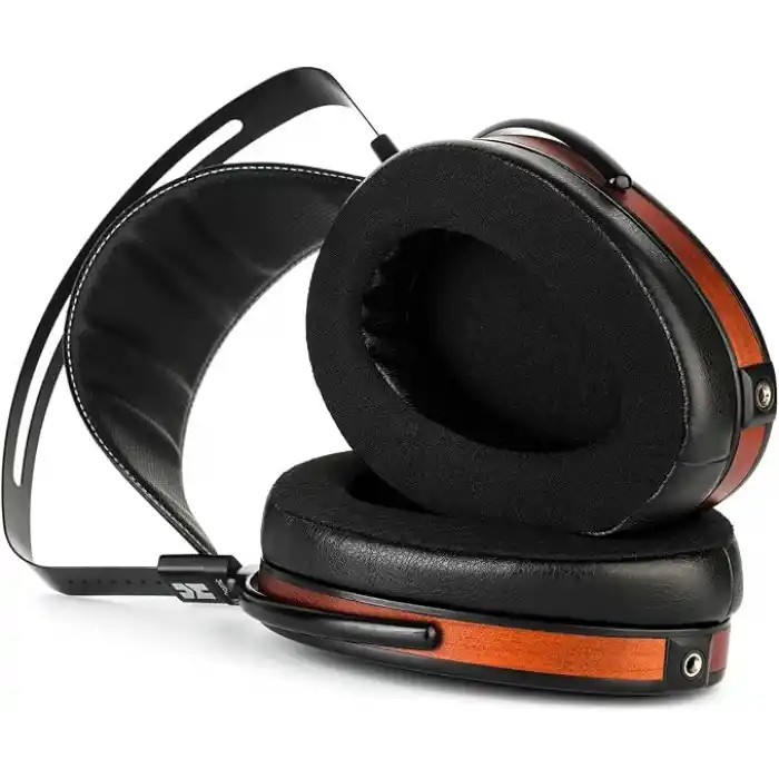 Hifiman Arya Organic | Kulak Üstü/Over Ear Full-Size Open-Back/Arkası Açık Planar Magnetik, Stealth Magnetik & Nanometer Thickness Diyafram Hi-Fi Kulaklık, Stüdyo/Audiophiles için
