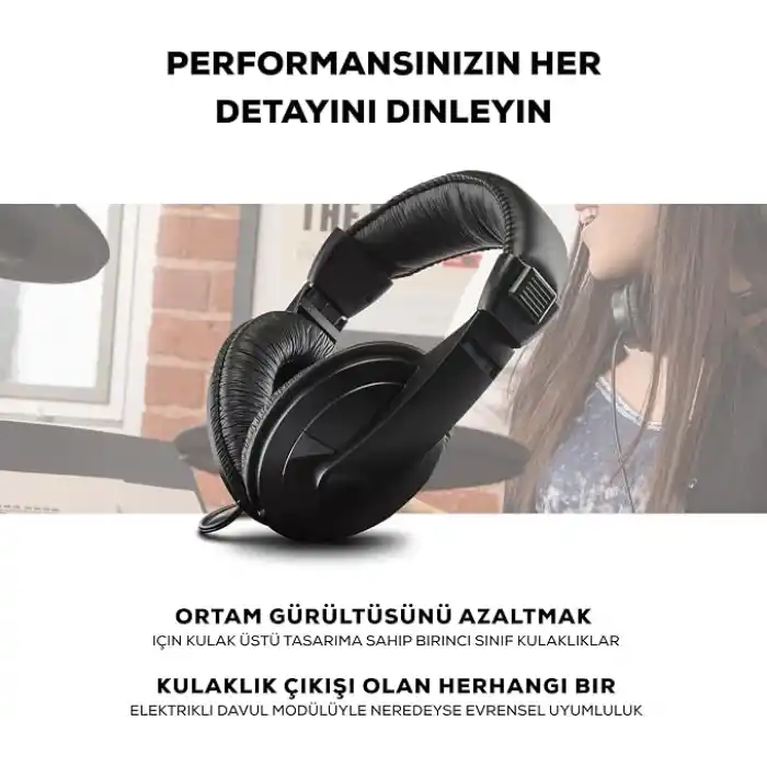 Alesis Drum Essentials Davul Seti Aksesuar Paketi