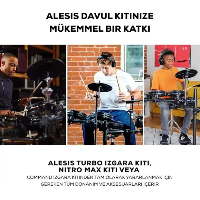 Alesis Drum Essentials Davul Seti Aksesuar Paketi