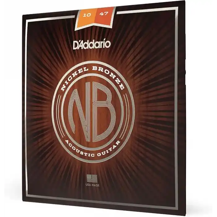 DAddario NB1047 Nikel Bronz Akustik Gitar Teli (10-47)