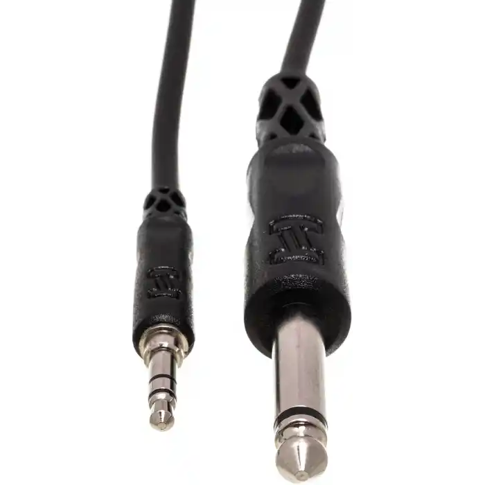 Hosa 3.5 mm TRS (M) - 1/4 inç TS (M) Mono Kablo 3 m (CMP-110)