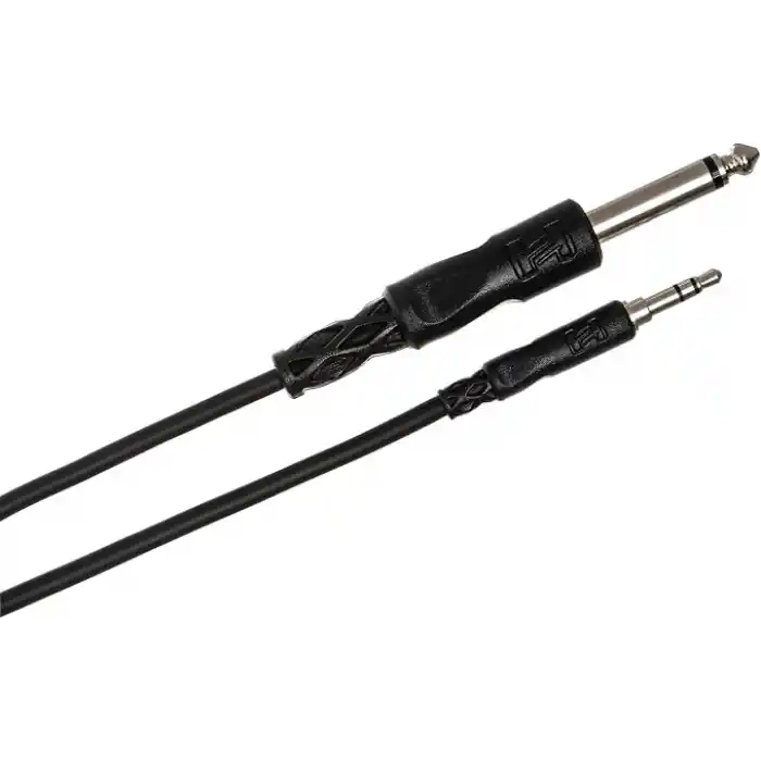 Hosa 3.5 mm TRS (M) - 1/4 inç TS (M) Mono Kablo 3 m (CMP-110)