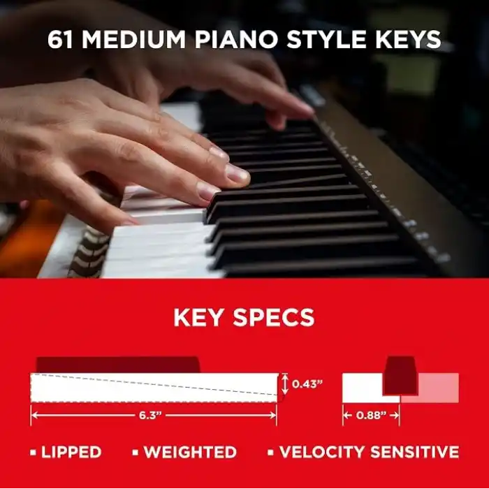 M-AUDIO Keystation 61 MK3 USB MIDI Kontrolör