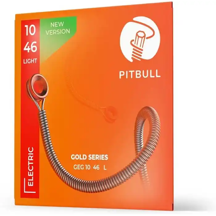 Pitbull Gold Seri Elektro Gitar Teli SET (10-46 Light, Tekli Set)