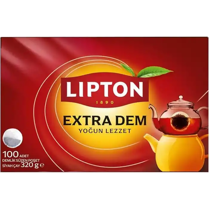 Lipton Extra Dem Demlik Poşet Çay, 100lü, 320g