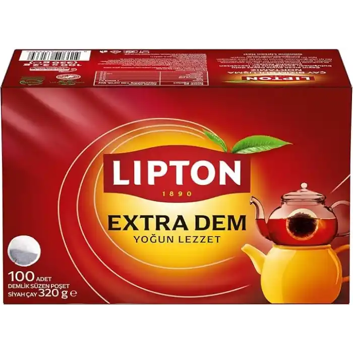 Lipton Extra Dem Demlik Poşet Çay, 100lü, 320g