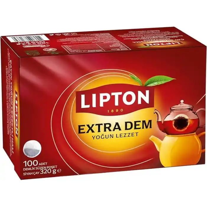 Lipton Extra Dem Demlik Poşet Çay, 100lü, 320g