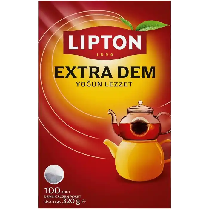 Lipton Extra Dem Demlik Poşet Çay, 100lü, 320g