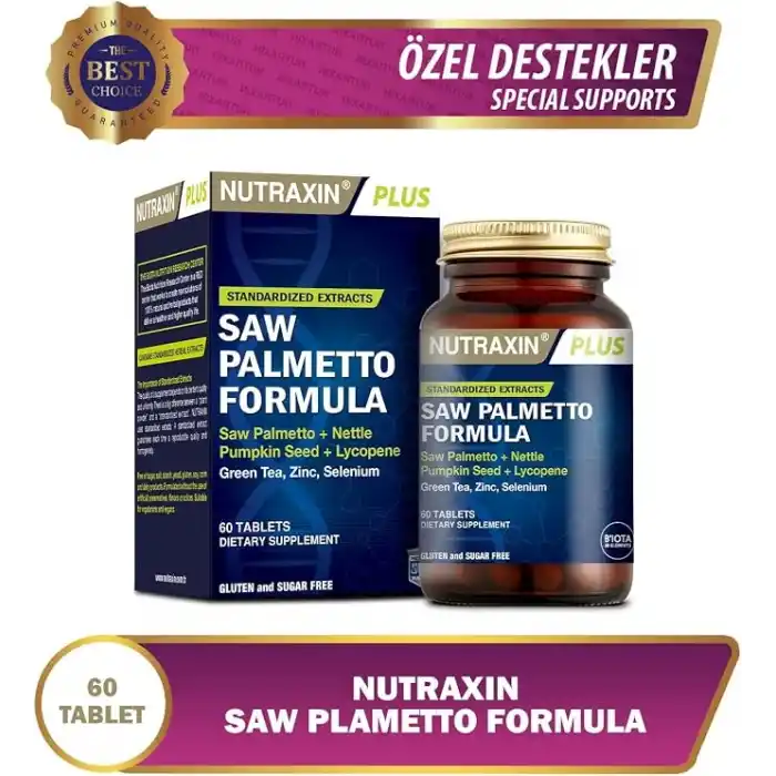 Nutraxin Saw Palmetto Formula 60 Tablet