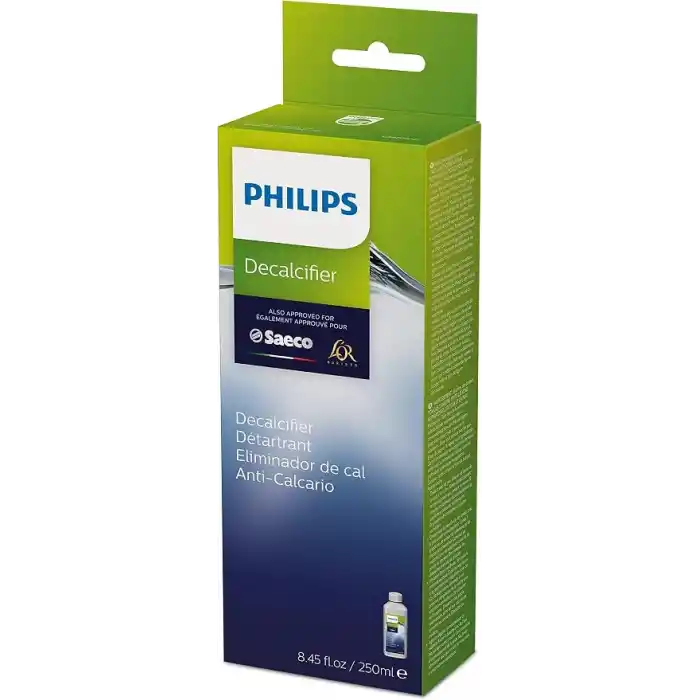 Philips Kitchen Appliances Philips Orijinal Espresso Makinesi Kireç Çözücü, Makine Ömrünü Uzatmak İçin Mükemmel Kireç Çözme, 1 Kireç Çözme Döngüsü, 250 ml Şişe, (CA6700/47)