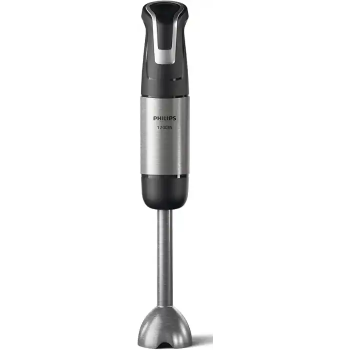 Philips 5000 Serisi El Blender - SpeedTrigger Kontrolü, 1200W Motor, Paslanmaz Çelik Bıçaklar, Bebek Maması Hazır, Mikser ve Gıda İşlemci Aksesuarları (HR2695/01)