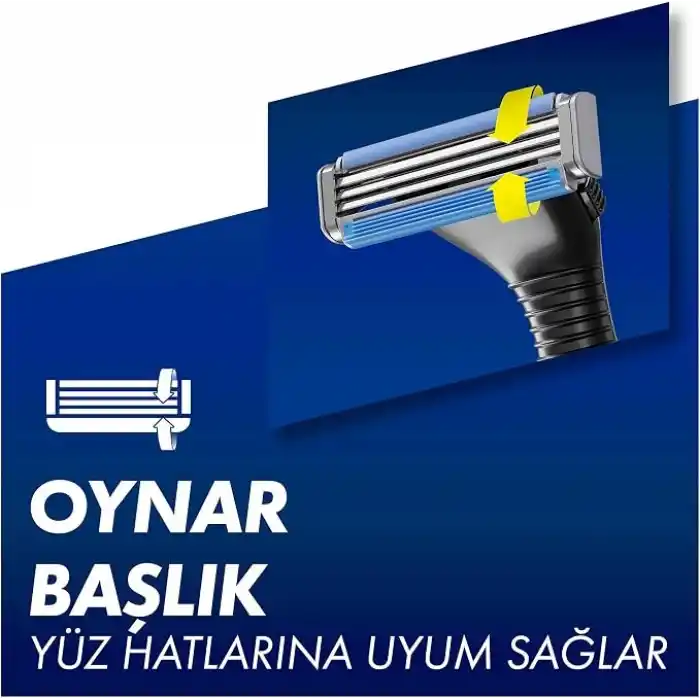 Gillette Sensor3 Tıraş Makinesi Plus 6 Bıçak