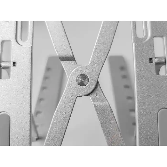 OBEV Taşınabilir Laptop Stant Bilgisayar Stant Notebook Stant Tüm Laptoplarla Uyumlu Bilgisayar Standı Taşınabilir Metal Kaymaz Stant Dizüstü Bilgisayar Stantları Stantı