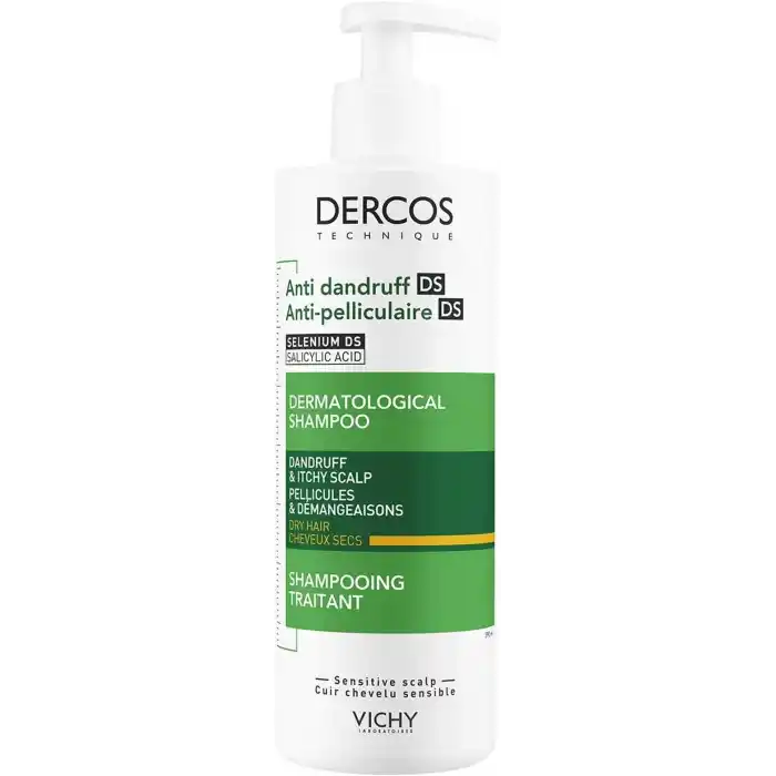 Vichy Dercos Anti-Dandruff Kepek Karşıtı Bakım Şampuanı - Kuru Saçlar (390 ML)