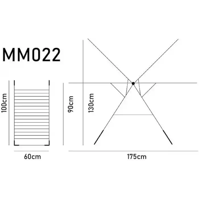 Harbinger Mm022 Comfort Kalın Borulu Çamaşır Kurutma Askılığı