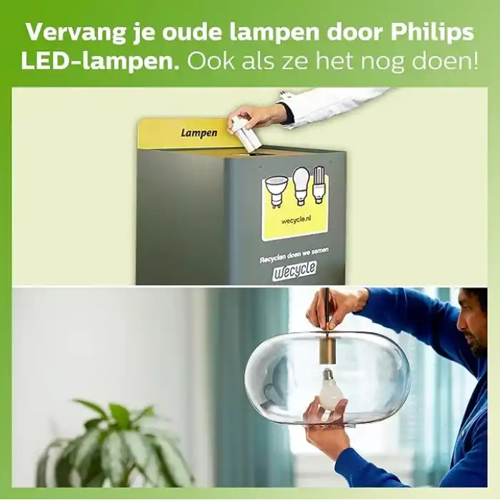 Philips LED Classic 60W A60 Filament Ampul, 2700 Sarı Işık, E27 Normal Duy, Dim Edilmez 2li Ekopaket