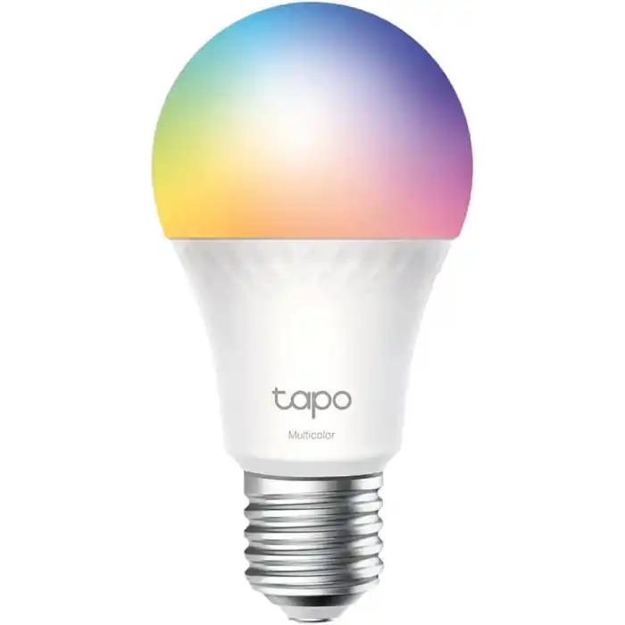 Tapo TP-Link L535E, Matter Wi-Fi LED Akıllı Ampul, Çok Renkli, E27,75W 806 Amazon Alexa ve Google Home ile Çalışır, Renk Değiştirilebilir, Hub Gerekmez