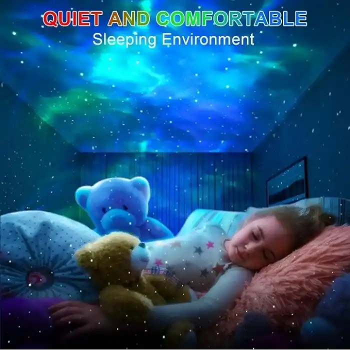 Comb Yıldızlı gökyüzü gece lambası, projektör, astronot projektör lamba, odayı dekore etmek, gece lambası ambiyansı, çocuklar ve yetişkinler için ev partisi hediyesi
