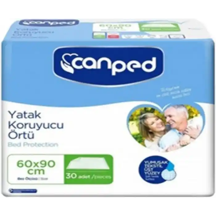 Canped 60x90 cm 30lu Yatak Koruyucu Örtü