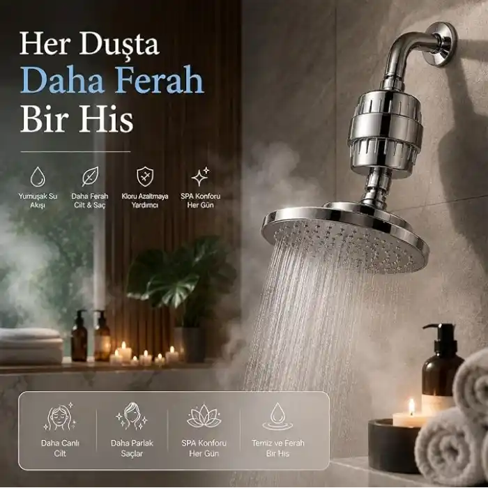 Bluefox 2 Adet Silver Duş Filtresi İçin Yedek Kartuş (2)