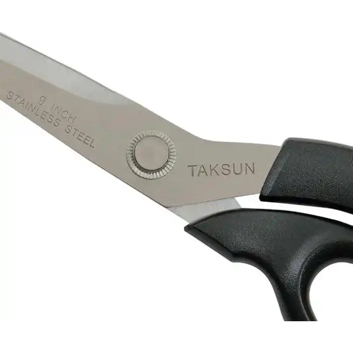 Taksun GL120 Kumaş Terzi Makası Plastik Saplı No:9 (23 cm)