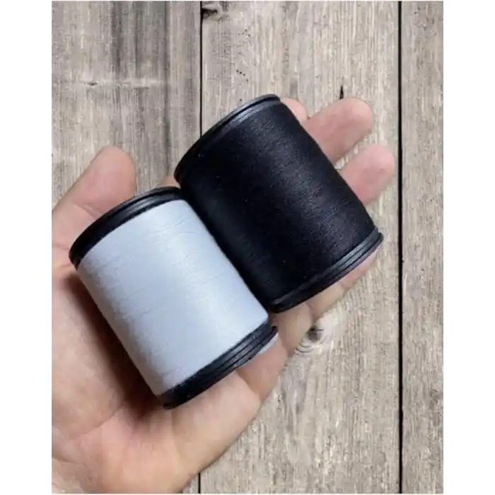 Flea Market Beyaz Siyah Dikiş İpliği 1000 Metre, 2AdetBWipORG