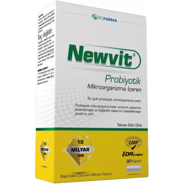 Rc Farma Newvit Probiyotik 30 Kapsül