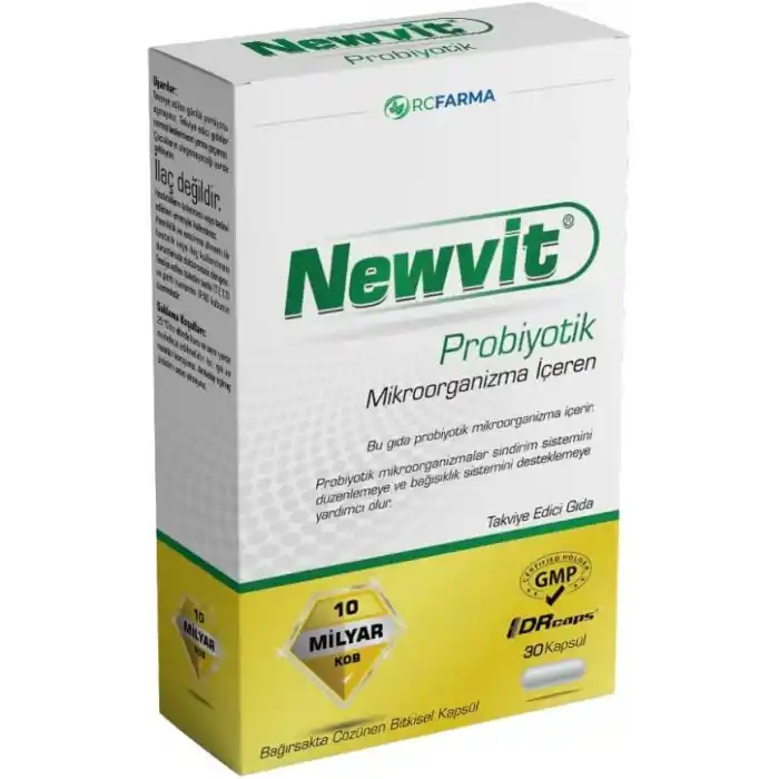 Rc Farma Newvit Probiyotik 30 Kapsül