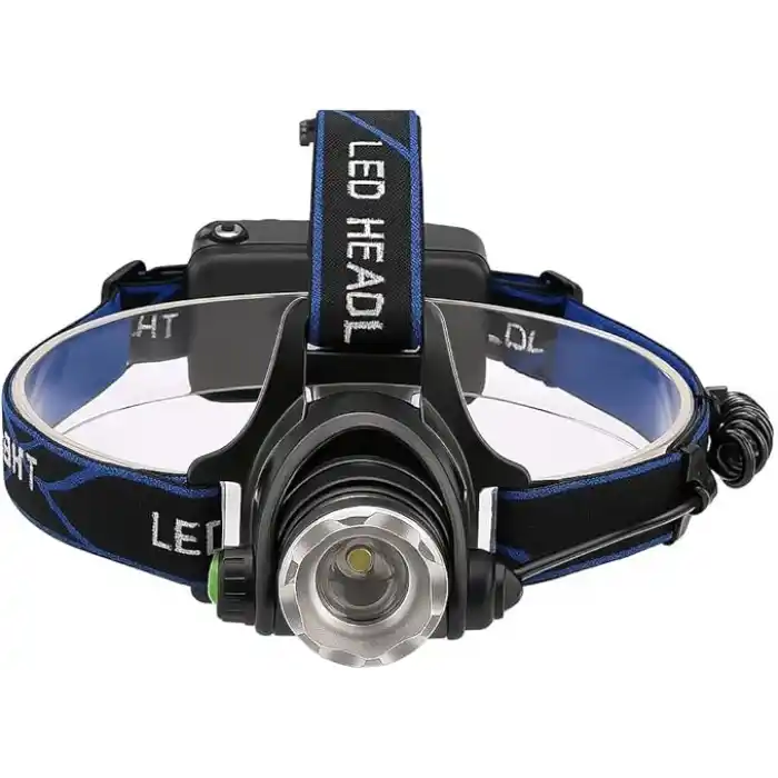 CATA Poyraz Şarjlı Led Kafa Feneri Ayarlanabilir Zoom Özellikli 3 Modlu Beyaz Işık Outdoor Kafa Lambası IP44 300 Lümen Kamp,Balıkçılık,Tamirat,Koşu,Yürüyüş İçin 9123