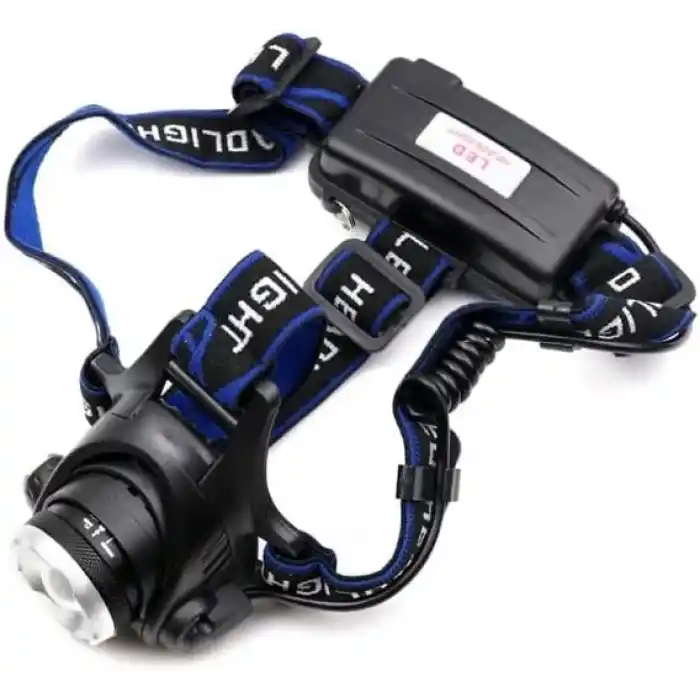 CATA Poyraz Şarjlı Led Kafa Feneri Ayarlanabilir Zoom Özellikli 3 Modlu Beyaz Işık Outdoor Kafa Lambası IP44 300 Lümen Kamp,Balıkçılık,Tamirat,Koşu,Yürüyüş İçin 9123