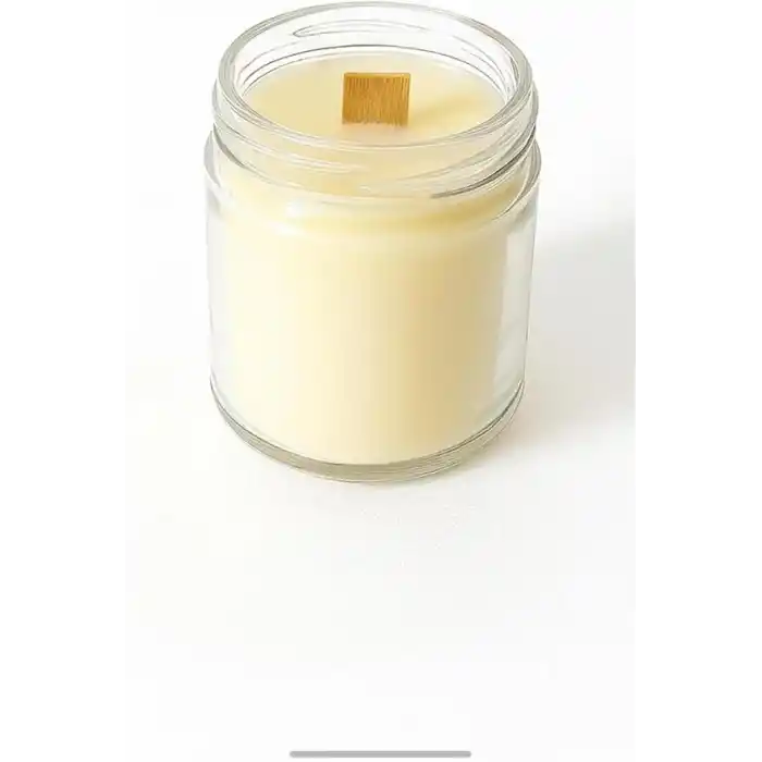 210 ml Vanilya Kokulu Kavanoz Mum
