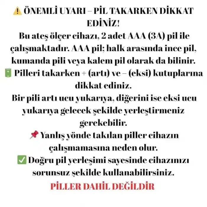 AEE® CE onaylı Dijital Temassız Ateş Ölçer Termometre Tabanca Model Hafızalı Pilli Bebek Çocuk Kedi Köpek Ortam Nesne Yemek Havuz Oda