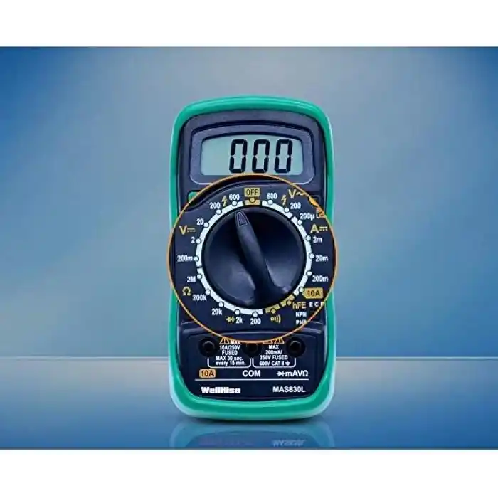 Wellhise Mas830L Dijital Multimetre Ölçü Aleti