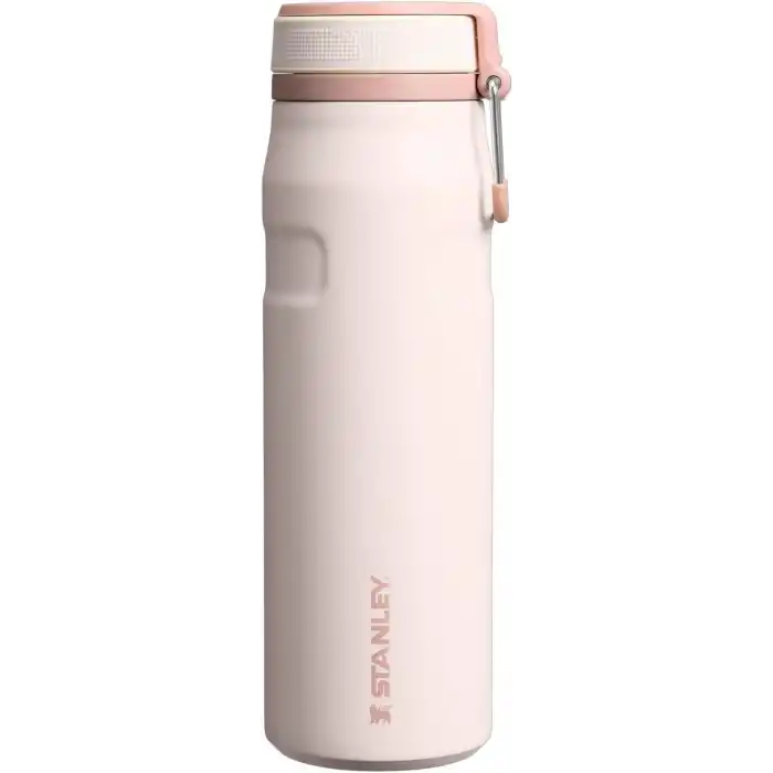 Stanley The IceFlow Twist & Flip Termos Su Şişesi, Pembe Kuvars (Rose Quartz), 0.70 Litre