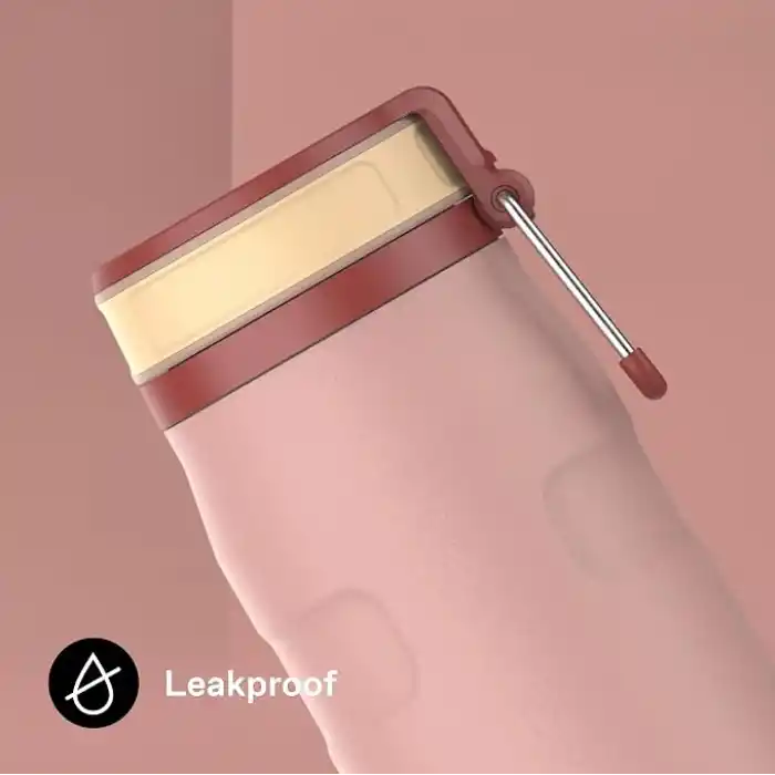 STANLEY The IceFlow™ Twist & Flip Termos Su Şişesi 0.7 Litre - Peach Rose | Paslanmaz Çelik