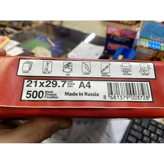 Vestpa A4 Fotokopi Kağıdı, 80 gr/m², 500 Yaprak, Lazer ve Inkjet Yazıcı Uyumlu, Yüksek Beyazlık ve Net Baskı Kalitesi, Çift Taraflı Baskıya Uygun, Ofis ve Ev Kullanımı İçin