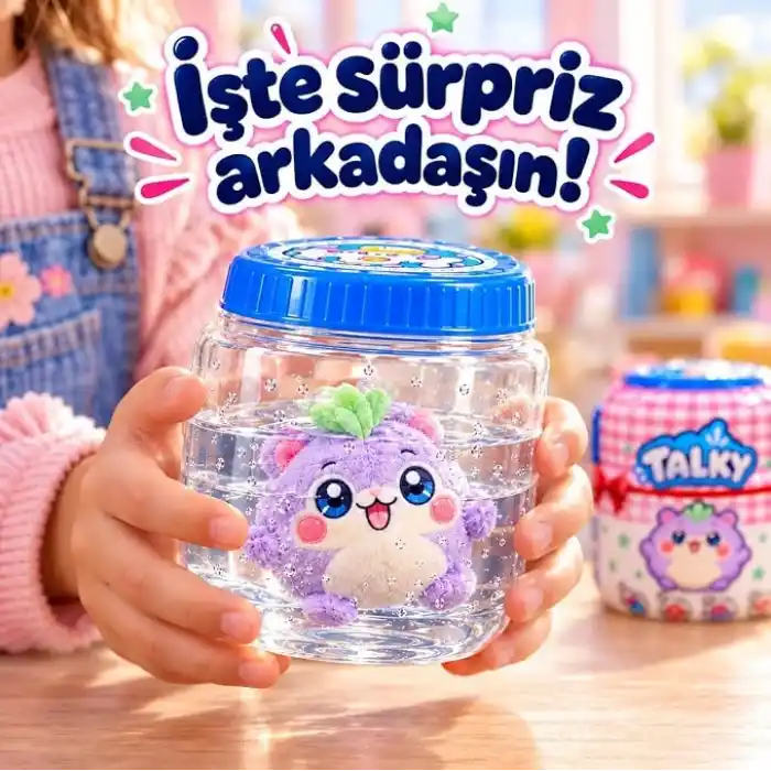 Talky Sihirli Kavanoz Sürpriz Oyuncak, Su Ekle ve Çalkala, Rastgele Karakter Figürü, Çocuklar İçin Eğlenceli Hediye