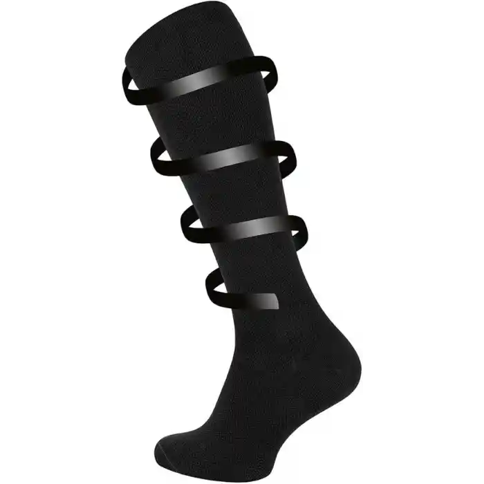 Uçuş & Seyahat Çorabı – Unisex Diz Altı Kompresyon Çorabı – Varis ve Dolaşım Desteği – Tekli – 35-38/39-42/43-46