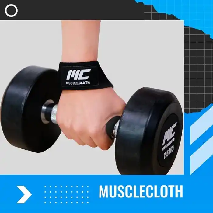 MuscleCloth Lifting Strap Siyah