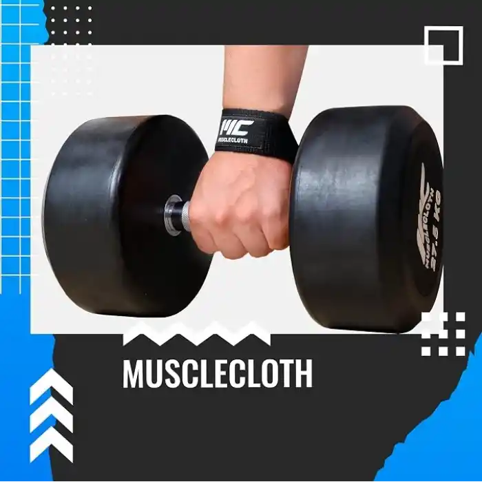 MuscleCloth Lifting Strap Siyah