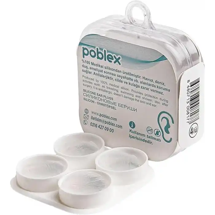 POBLEX SİLİKON 4 LÜ KULAK TIKACI
