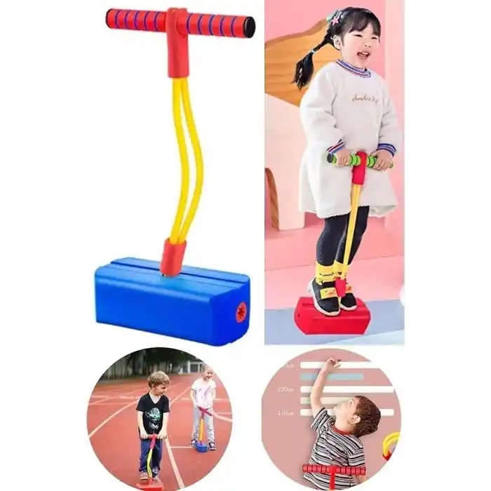 DUFFA Çocuklar İçin Atlama Zıplama Oyuncağı Zıp Zıp Oyuncak Boy Uzatıcı Eğitici Fiziksel Ve Zihinsel Geliştirici Spor Oyuncak