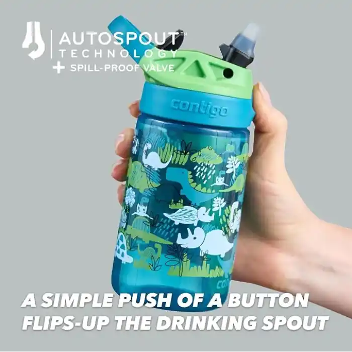 Contigo Gizmo Flip Pro Uzay Tritan Çocuk Suluğu 420 Lacivert