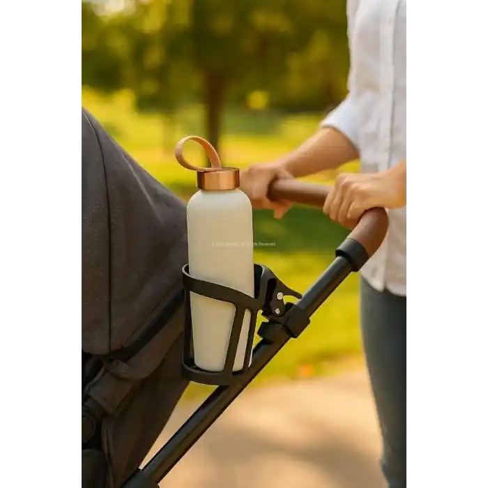 Busstier Ayarlanabilir Bebek Arabası Bisiklet ve Scooter Suluk Tutucu – Pratik ve Güvenli Şişe Tutucu Aparat