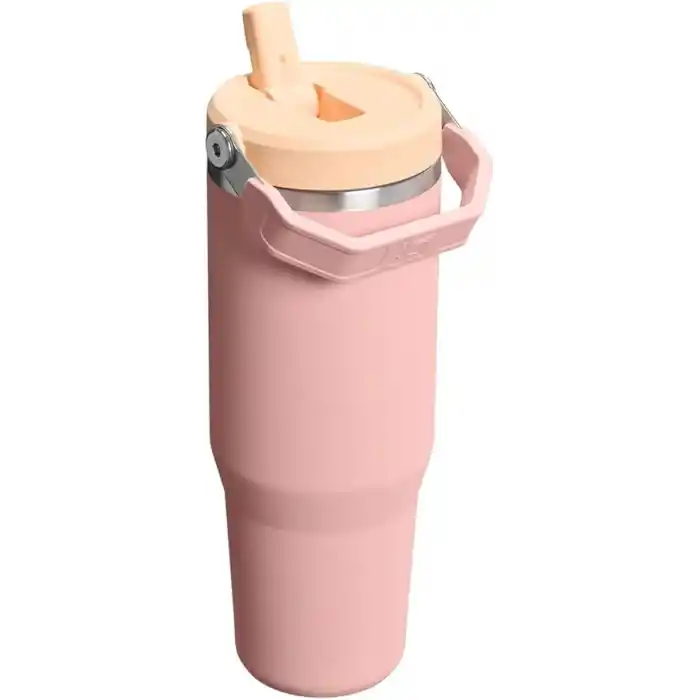 Stanley The IceFlow Flip Straw 2.0 Tumbler 0.89L Pipetli Termos 10-13424-0217 Pembe