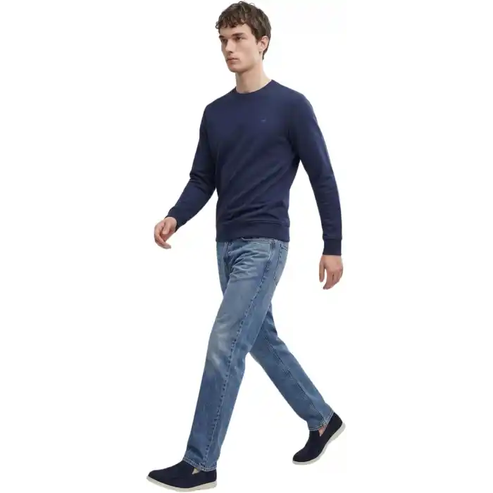 Anthony Jackson Erkek Basic Logo Sweatshirt NOVA