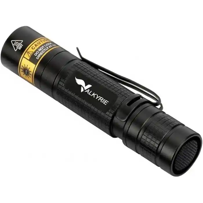 Valkyrie 365nm UV El Feneri Profesyonel Güçlü Işık Evcil Hayvan İdrar Tespiti, Para Kontrol, Akrep Mini UV Fener
