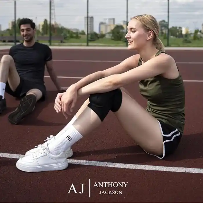 Anthony Jakson 6 Çift Kutulu Premium Bay - Bayan Dikişsiz Spor Koşu Yürüyüş ve Antrenman Çorabı Walker